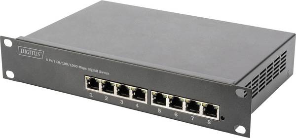Digitus DN-95331 Netwerk switch RJ45 10 / 100 / 1000 MBit/s IEEE 802.3af (12.95 W), IEEE 802.3at (25.5 W)
