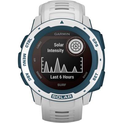 Garmin Instinct Solar Surf Smartwatch   45 mm  Zilver/antraciet