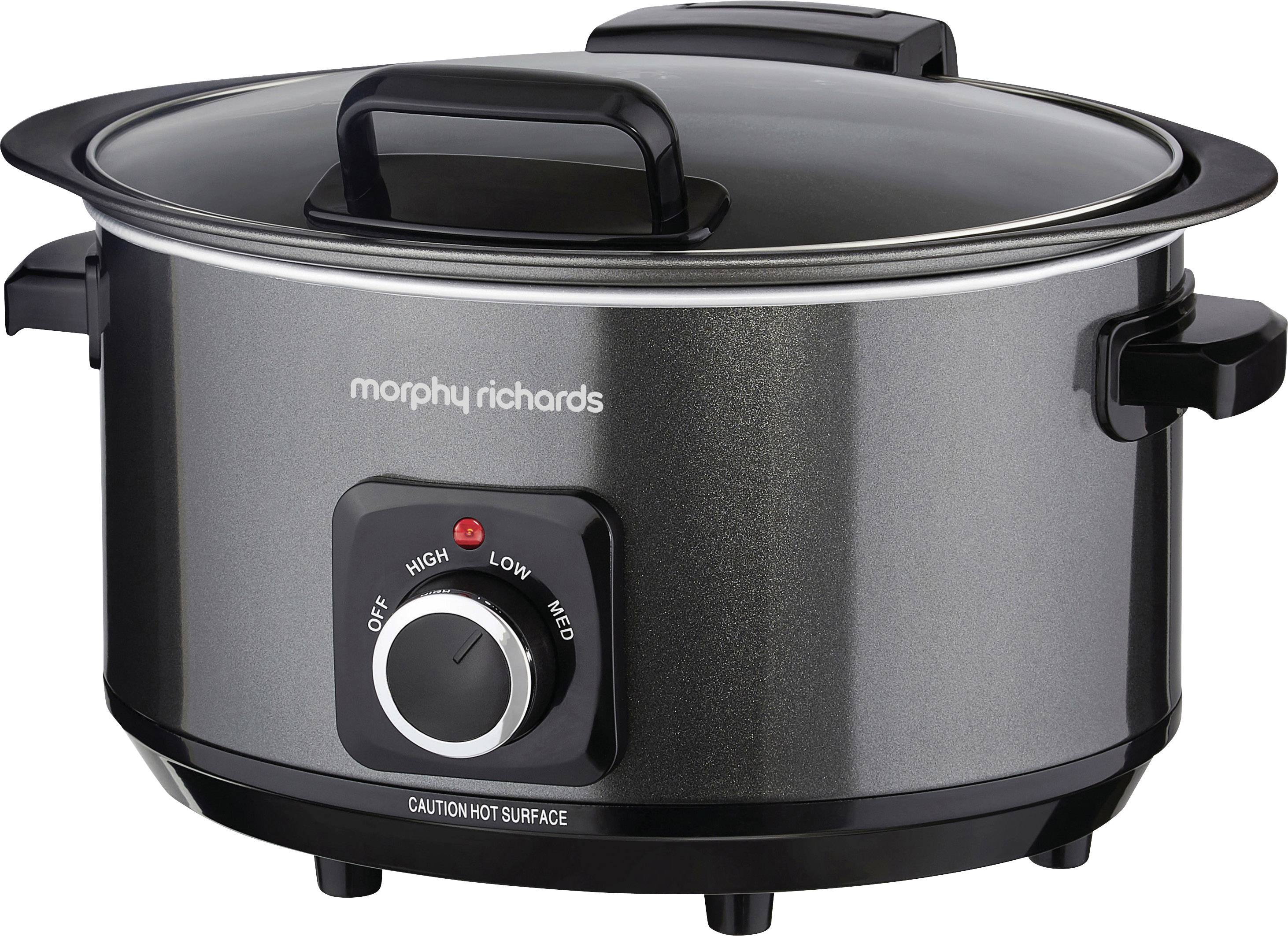 Morphy Richards Sear&Stew 6.5L Slow Cooker Zwart Conrad.nl