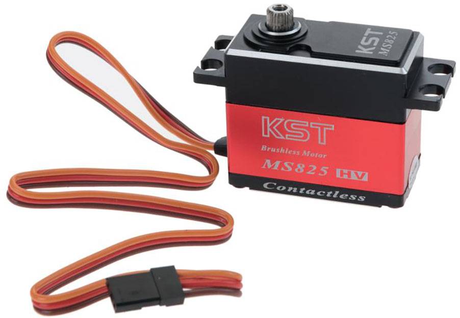 KST Standaard servo Servo MS825 Digital HV Digitale servo Materiaal (aandrijving): Metaal