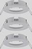 Paulmann 92480 EBL Choose Inbouwring Set van 3 stuks 10 W Wit (mat)