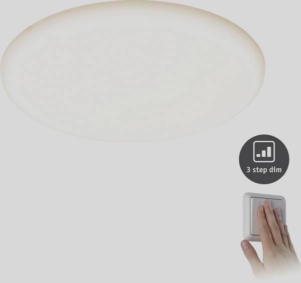 Paulmann 93064 EB Panel Veluna VariFit LED-inbouwlamp   LED LED vast ingebouwd 21 W Satijn