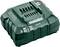 'Metabo ASC 55' Oplader, groen, met CAS-technologie, Air-Cooled-functie, LED-indicatoren voor laadstatus, compatibel met Lithium-Ion.