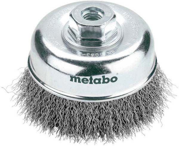 Metabo Staaldraadborstel 100 mm M 14  623719000 1 stuk(s)