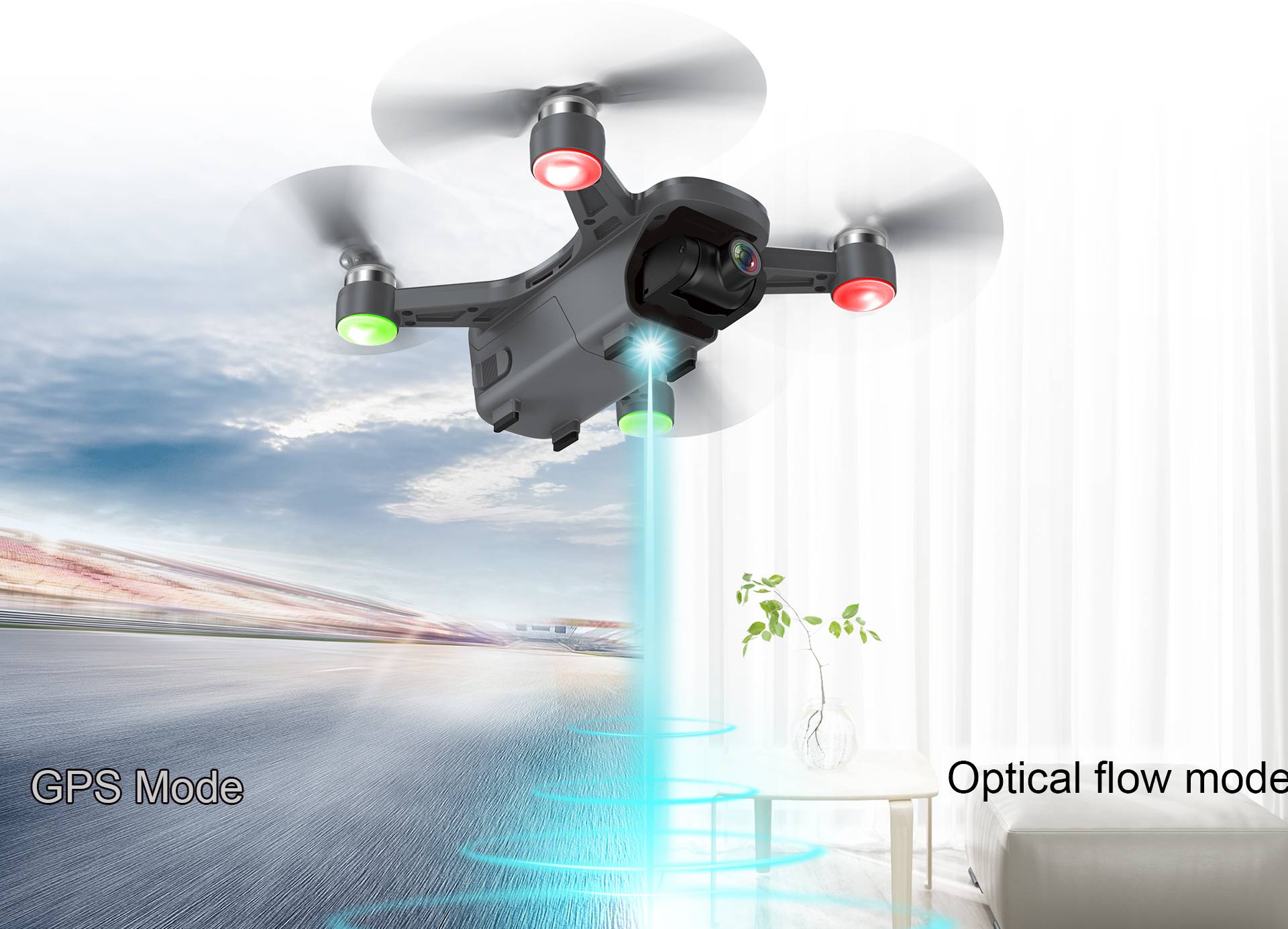 Reely GPS drones GeNii Mini Super Combo RTF-11