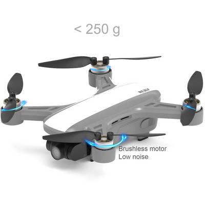 Reely GeNii Mini Super Combo Drone (quadrocopter) RTF Luchtfotografie Wit-grijs-12