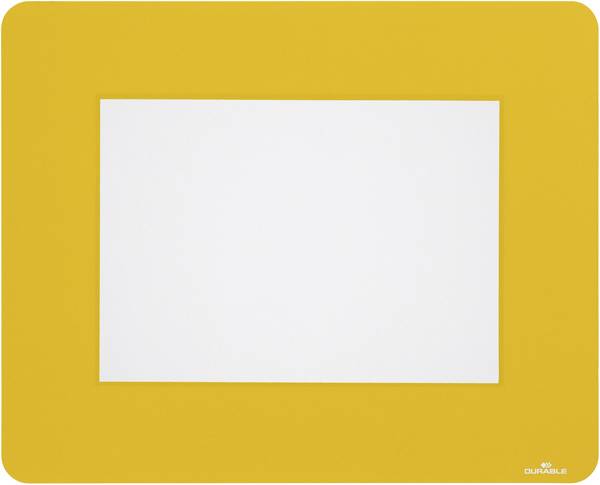 Durable 180704 Vloermarkeringshoes A5, verwijderbaar Geel 10 stuk(s) (l x b x h) 252 x 314 x 252 mm