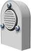 Hammond Electronics Ontluchtingsklep Polycarbonaat Lichtgrijs (l x b x h) 28 x 51 x 69 mm 1 stuk(s)