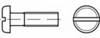 TOOLCRAFT TO-6853338 Platbolkopschroeven M3 6 mm Sleuf DIN 85 RVS V2A A2 200 stuk(s)