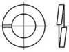 TOOLCRAFT TO-6854220 Veerring Binnendiameter: 8 mm DIN 127 RVS V4A A4 100 stuk(s)