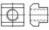 TOOLCRAFT T-gleufsteen M4 Staal Gehard 25 stuk(s) TO-6855234