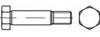 TOOLCRAFT TO-6855777 Zeskant passchroeven M36 110 mm Buitenzeskant DIN 610 Staal 1 stuk(s)
