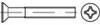 TOOLCRAFT TO-6863064 Verzonken schroeven M2 6 mm Kruiskop Phillips DIN 965 Staal Verzinkt 200 stuk(s)