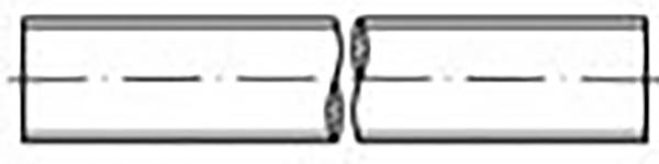 TOOLCRAFT TO-6863529  Draadeind M6 1 m RVS A5 1 stuk(s)