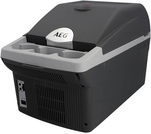 AEG Bordbar BK16 Koelbox en verwarmingsbox  Thermo-elektrisch 12 V/DC Grijs 16 l Max. 20 °C onder omgevingstemperatuur
