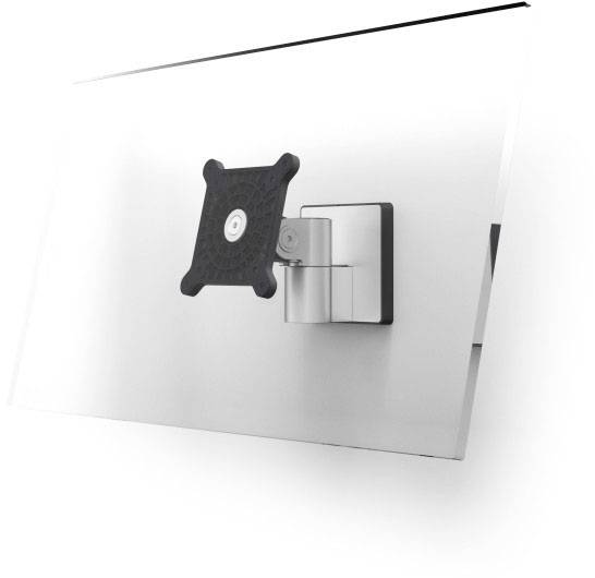 Durable 508923 Wandbeugel voor monitor Aantal monteerbare displays: 1 Display(s) 53,3 cm (21") - 96,5 cm (38") Zilver Dr-6