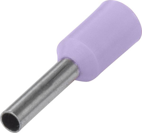 TRU COMPONENTS TC-9163712 Adereindhulzen 0.25 mm² Deels geïsoleerd Violet 100 stuk(s)