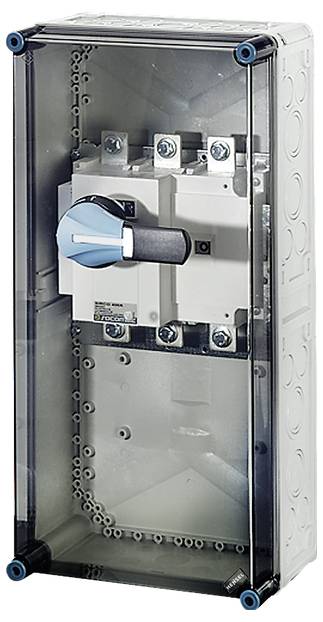 Hensel Mi 7445 Belastingscheidingsschakelaar 1 stuk(s) Schakelspanning (max.): 400 V/AC (b x h x d) 600 x 300 x 239 mm