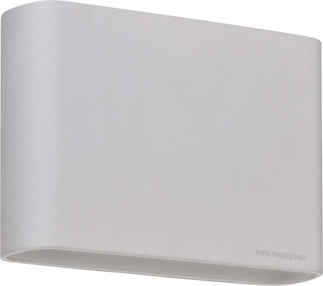 Een moderne, minimalistische wandlamp met een gladde, witte oppervlakte en rechthoekige vorm, geschikt voor eigentijdse interieurs.