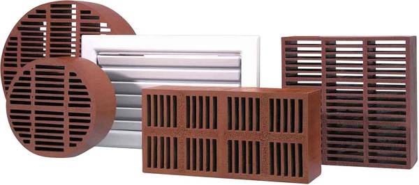 Helios Ventilatoren 02712 Brandwerende ventilatiesteen    1 stuk(s)