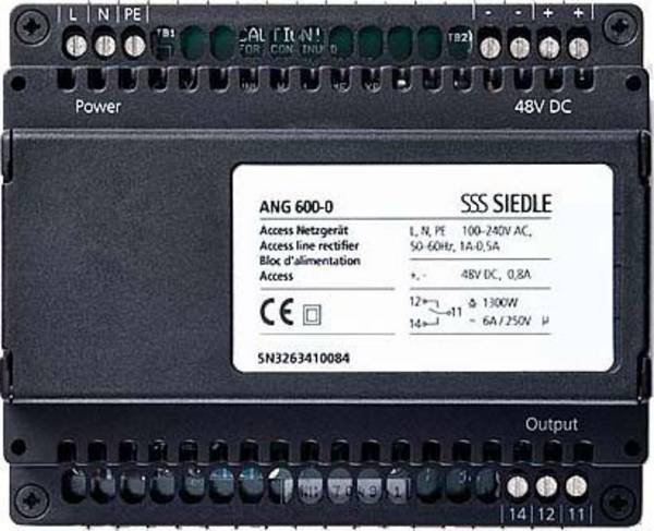 Siedle 200041605-00 Netvoeding voor Accessoires voor deurintercom   Meerdere kleuren
