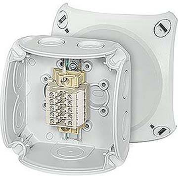 HENSEL HENSEL-RK-0205-T Behuizing: verbindingsbus; IP66; met klemmen; grijs; ENYCASE® - 1 stuk-1