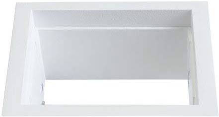 Brumberg 87351086 82040170 Montageframe Aluminium (l x b) 83 mm x 83 mm Piece 1 stuk(s)
