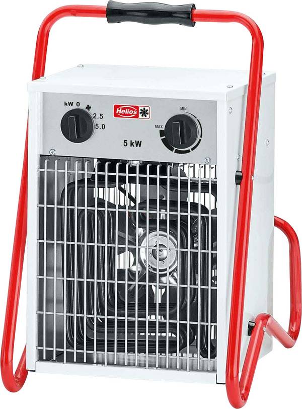 Helios Ventilatoren STH 5 Ventilatorkachel Wit, Zwart, Rood