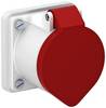 OBO Bettermann 6109876 Apparaatdoos (b x h) 75 mm x 77 mm 1 stuk(s) Lichtgrijs, Rood