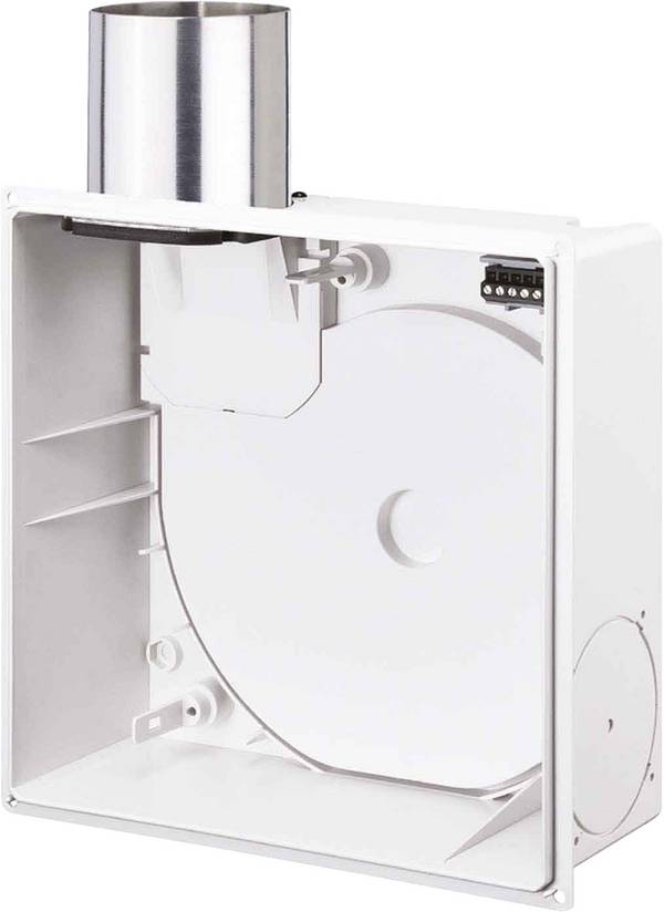 Helios Ventilatoren ELS-GUBA Housing Geschikt voor buisdiameter: 80 mm Wit