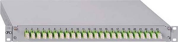 Rutenbeck 6xSC-D OM5 grün Glasvezel-splitterbox  SC Ingericht 1 HE