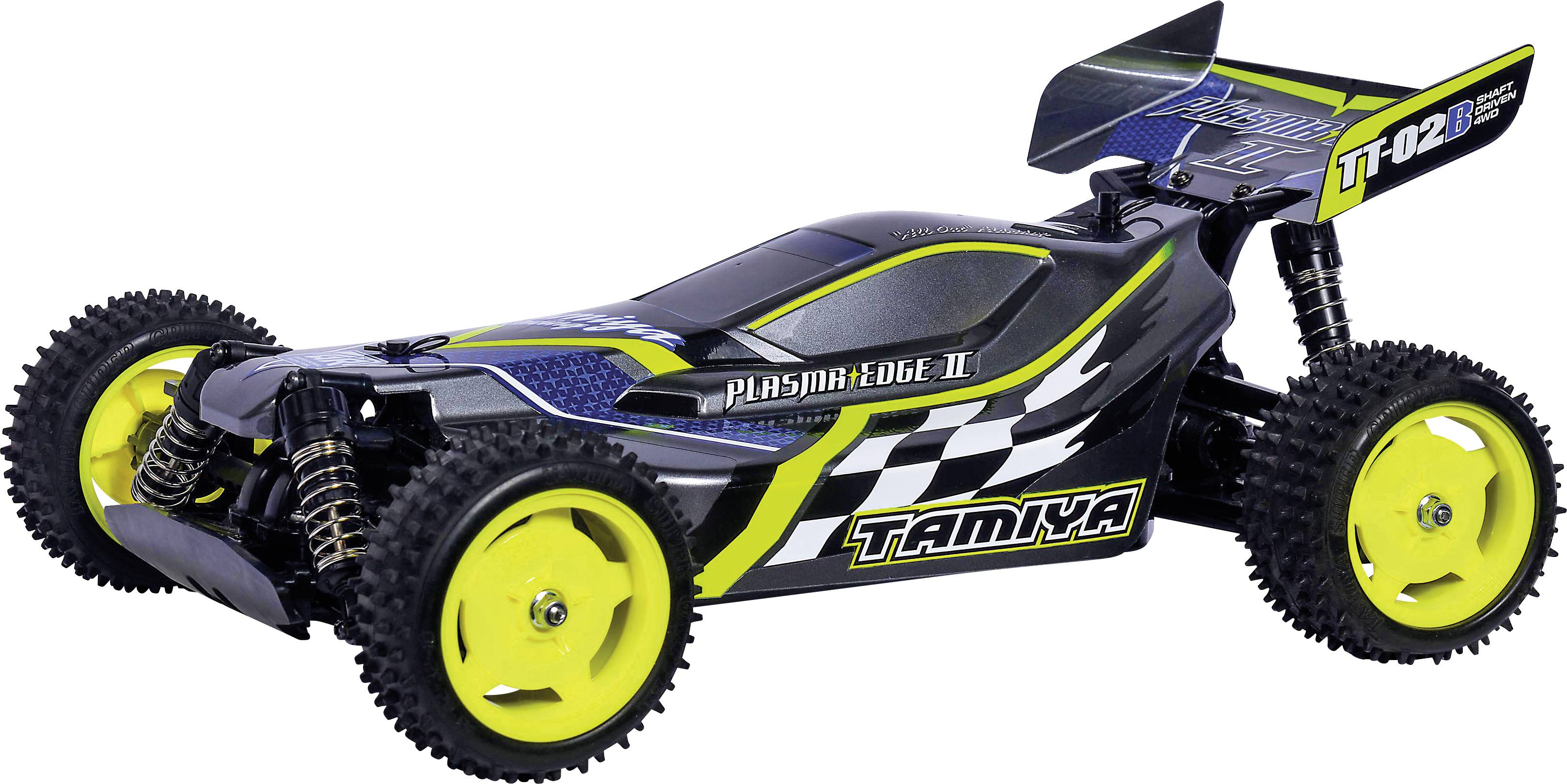 Tamiya Plasma Edge II Brushed 1:10 RC auto Elektro Buggy 4WD Voordeelset (bouwpakket) 2,4 GHz Exclusieve set-1
