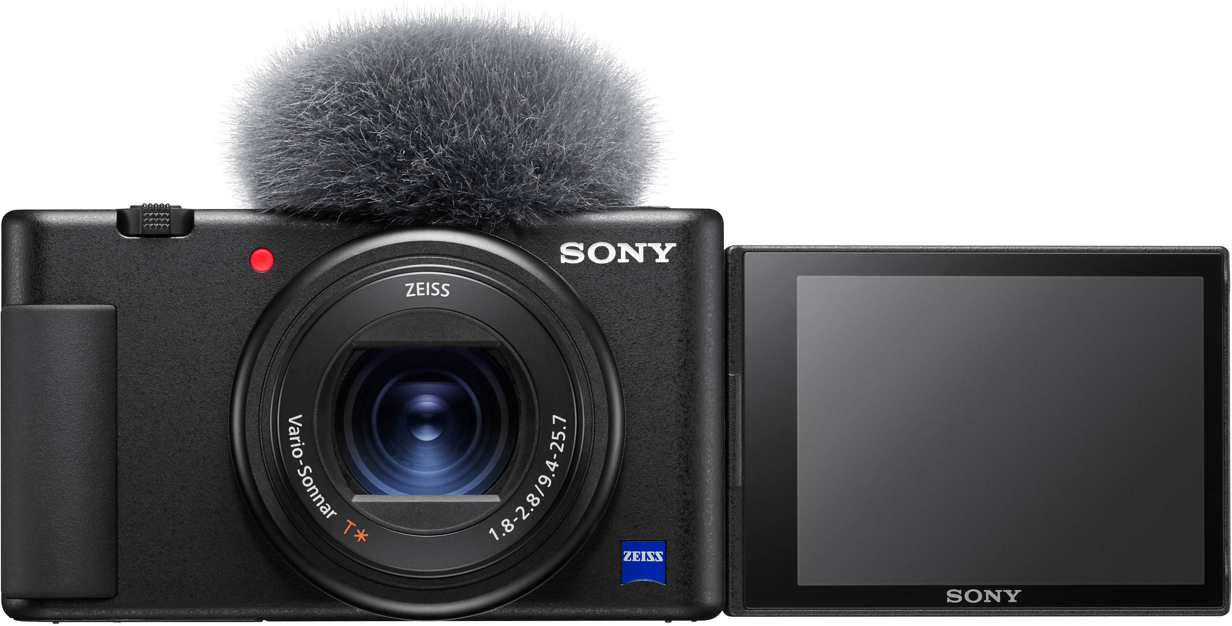 Sony Digitalkamera Digitale camera 20.1 Mpix Zoom optisch: 2.7 x Zwart Incl. accu 4K video, Klapbaar display-7