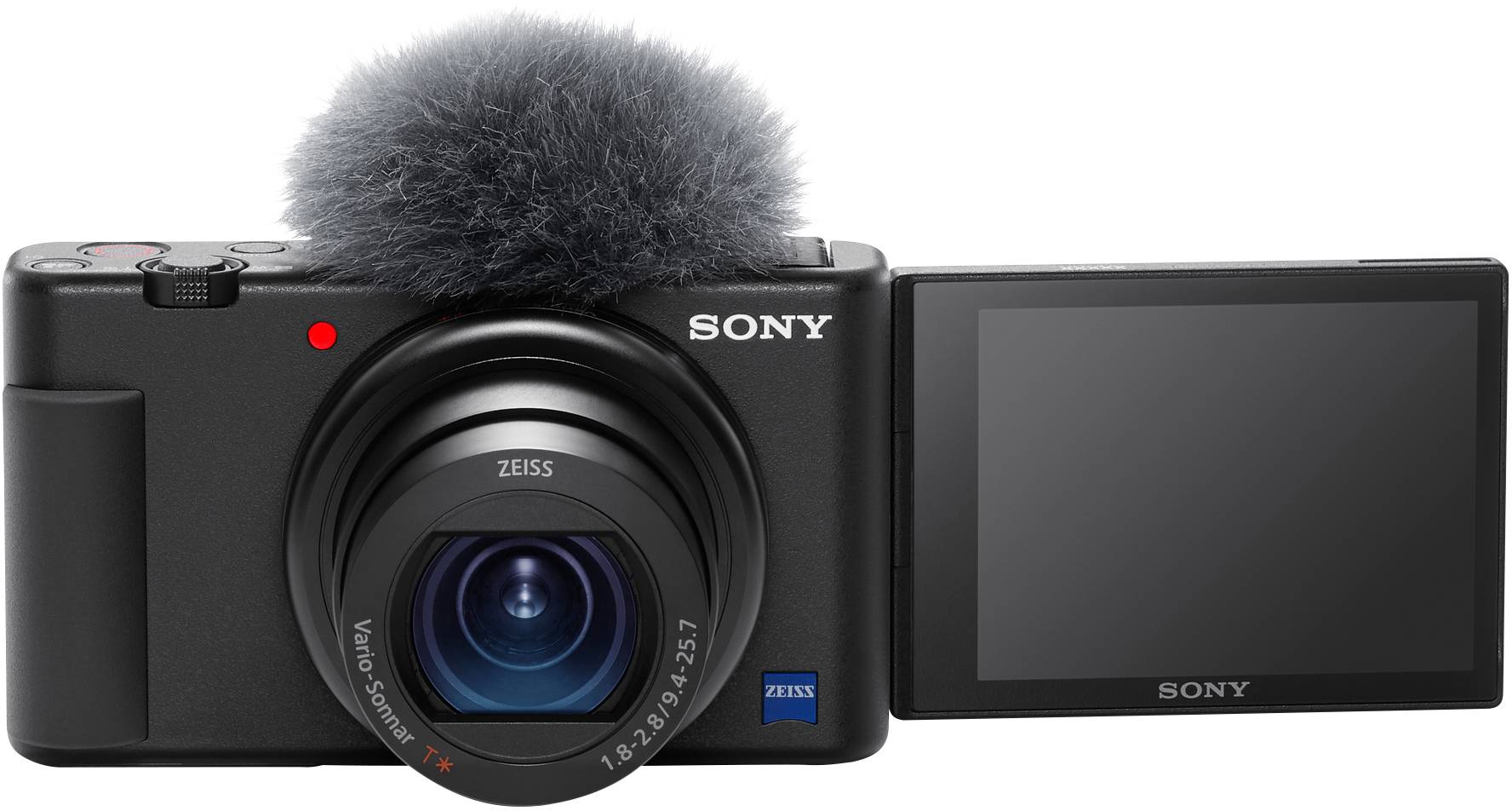 Sony Digitalkamera Digitale camera 20.1 Mpix Zoom optisch: 2.7 x Zwart Incl. accu 4K video, Klapbaar display-17