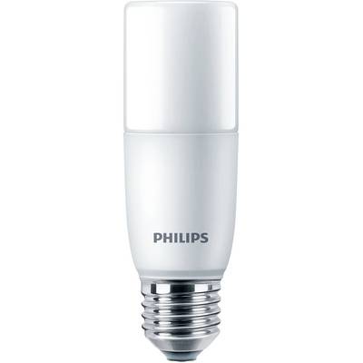 Witte LED-lamp van Philips met E27-fitting, voor energiezuinige verlichting.