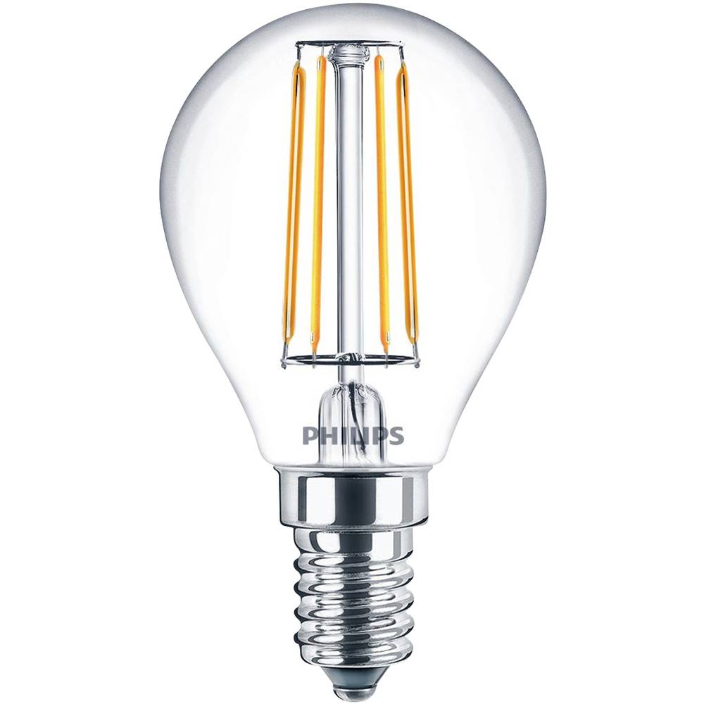 Philips Lighting 76227800 LED-lamp Energielabel F (A - G) E14 1.5 W = 40 W Koudwit (Ø x l) 4.5 cm x 8 cm 1 stuk(s)