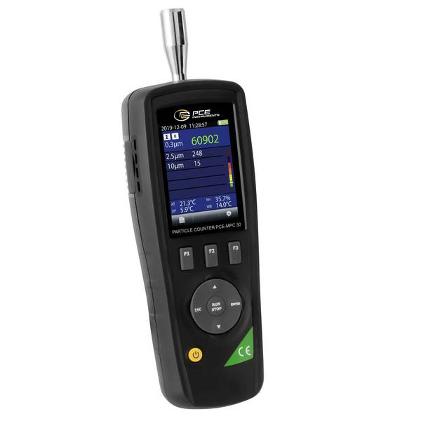 PCE Instruments PCE-MPC 30 Fijnstofmeter Luchtvochtigheid, Temperatuur