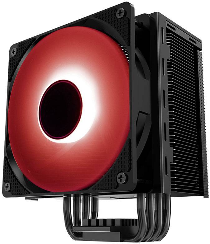 Jonsbo CR-201 CPU-koellichaam met ventilator AMD AM2, AMD AM2+, AMD AM3, AMD AM3+, AMD AM3+, AMD FM1, AMD FM2, AMD FM2, -1