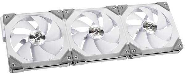 Lian Li UNI FAN SL120 RGB PWM PC-ventilator Wit, RGB (b x h x d) 122.8