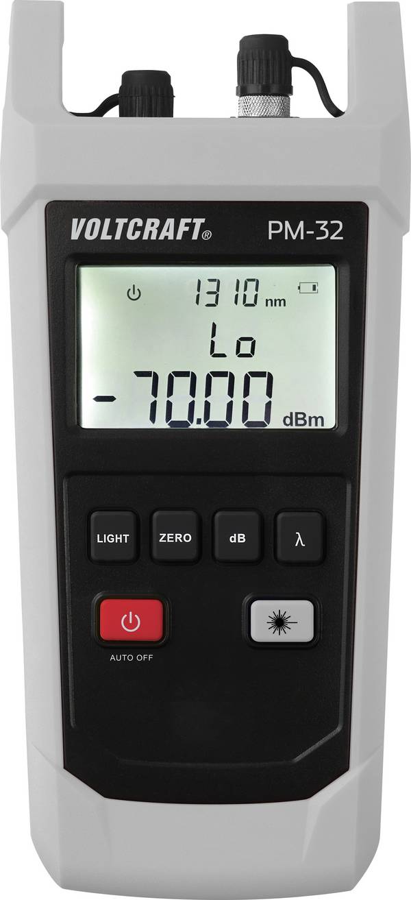 VOLTCRAFT PM-32 Glasvezeltester
