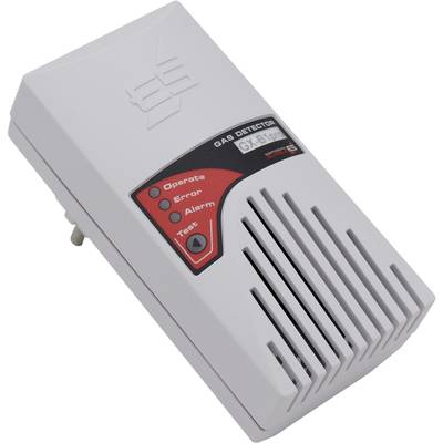 Schabus GX-B1pro integr. Sensor SE Gasmelder  Met interne sensor werkt op het lichtnet, werkt via stopcontact Detectie v