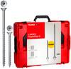 Fischer 558739 L-BOXX 102 Power-Fast II Spaanplaatschroef T-profiel Staal Galvanisch verzinkt 1801 onderdelen