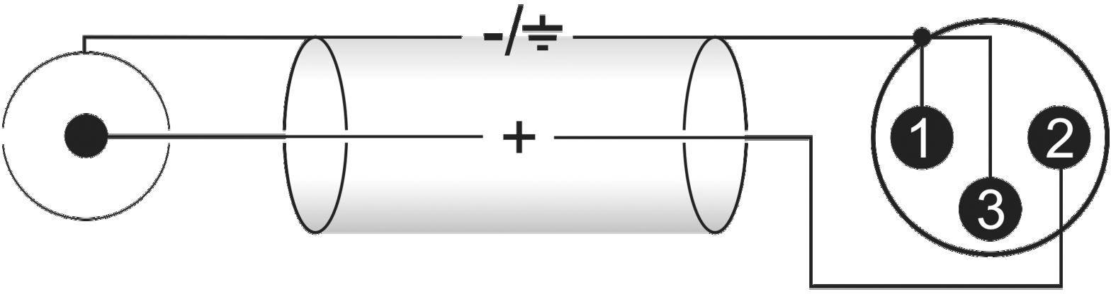 Een elektrisch schakelschema toont een batterij met een plus- en minpool, verbonden met een schakelaar in een elektrische kring.