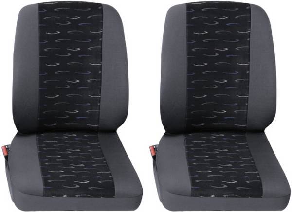 HP Autozubehör 22005 Schonbezug Transporter Profi2 2ES Autostoelhoes  Polyester, Schuimstof Blauw Bestuurder, Passagier