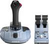 Thrustmaster TCA Officer Pack Airbus Edition Joystick USB PC Blauw, Zwart Incl. schuifregelaar