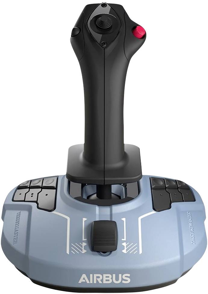 Thrustmaster TCA Officer Pack Airbus Edition Joystick USB PC Blauw, Zwart Incl. schuifregelaar-4