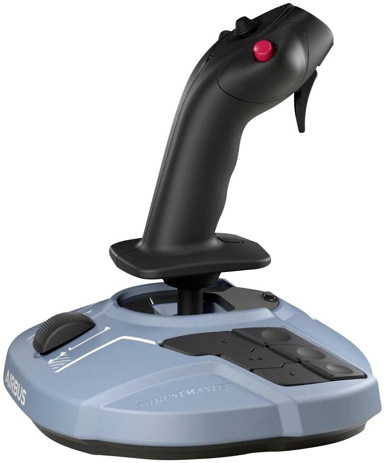 Thrustmaster Civil Aviation Sidestick Airbus Edition Joystick USB PC Blauw, Zwart-3