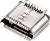 TRU COMPONENTS TC-9201996 Inbouwbus micro-USB 2.0 type-B 90° Bus, inbouw horizontaal Micro-USB 2.0 Typ-B 90° Inhoud: 1 stuk(s)