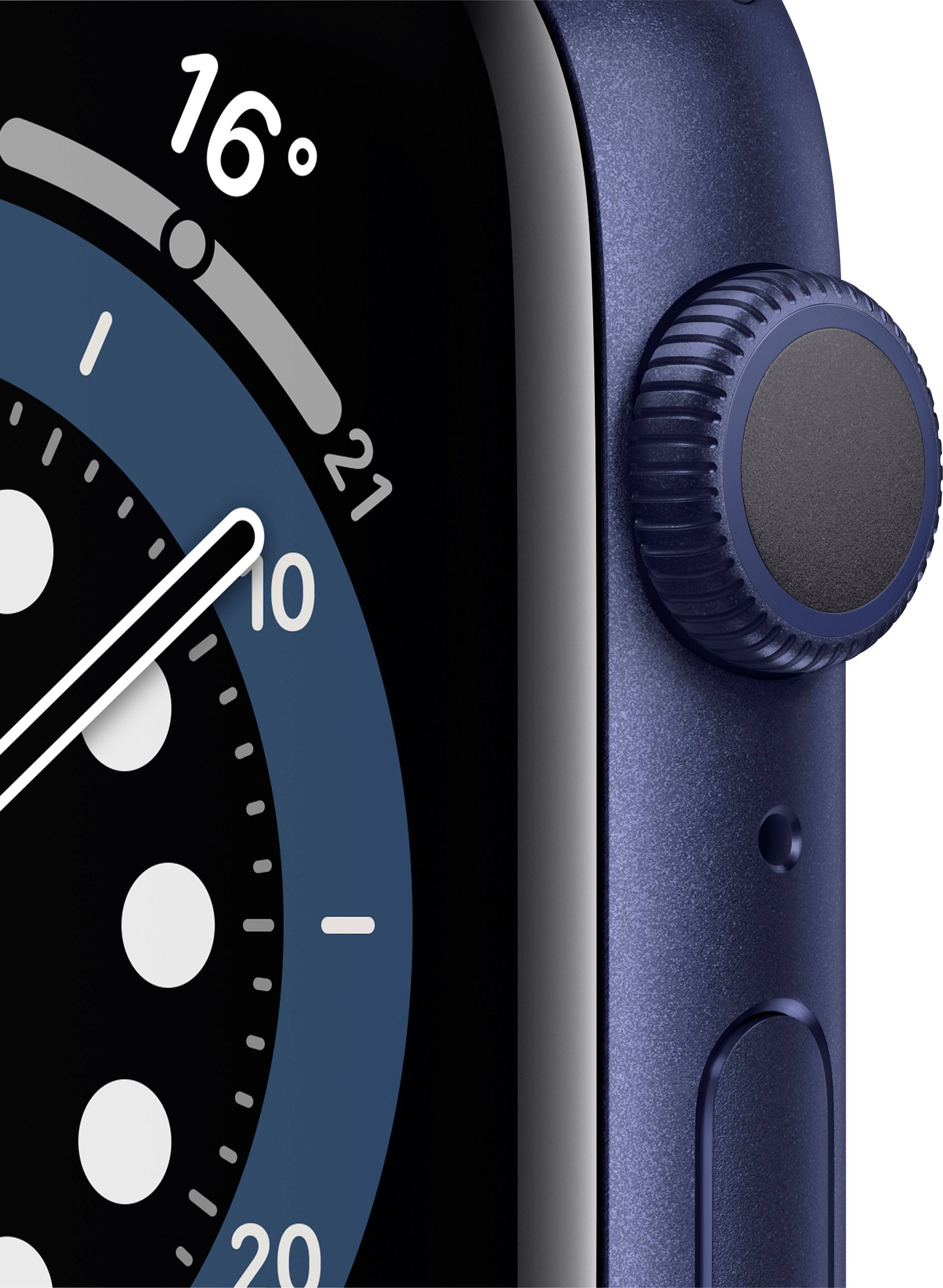 Apple Watch Series 6 Apple Watch 44 mm Blauw | Conrad.be