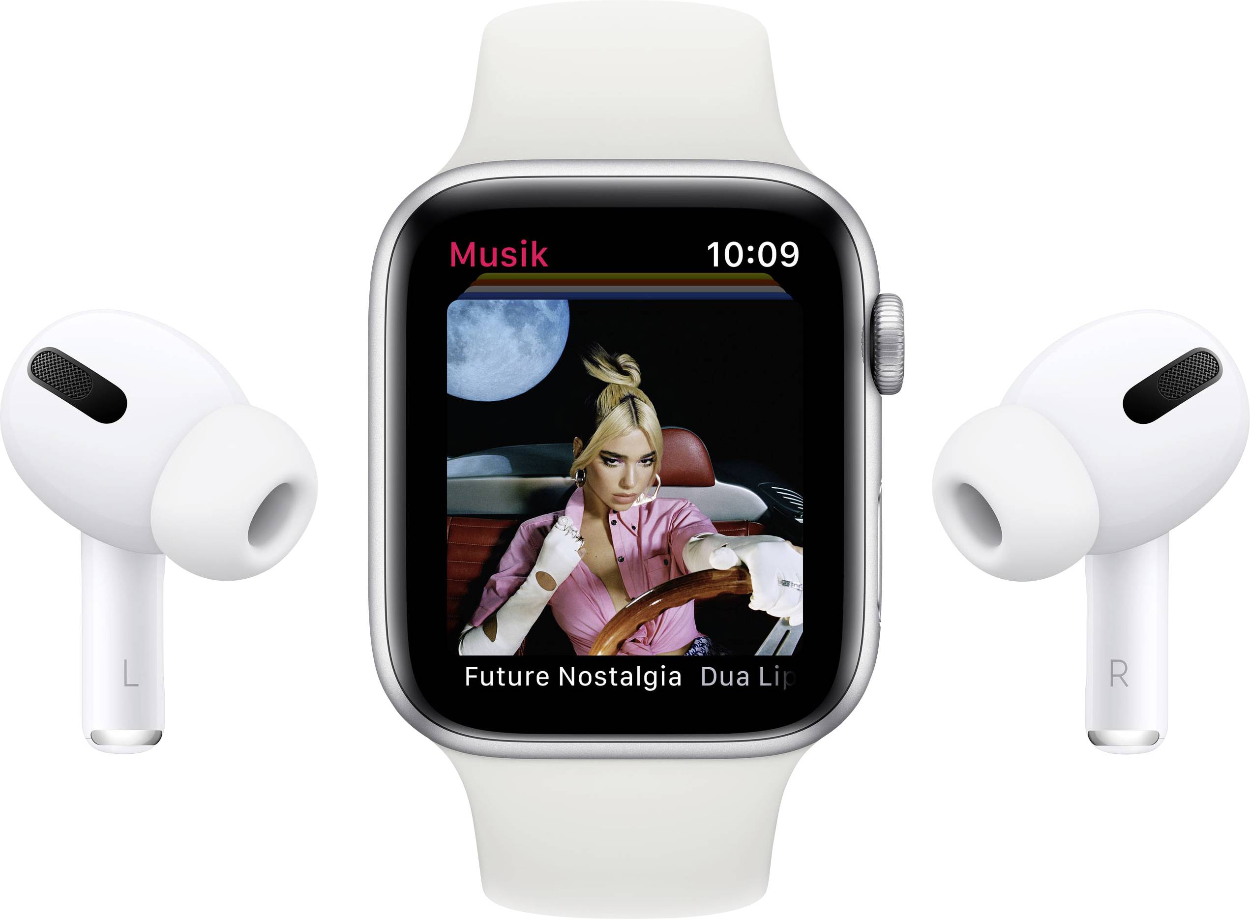 Apple Watch Series 6 GPS + Cellular 40 mm Aluminium kast Rose gold  Sportband Pink Sand | Conrad.be